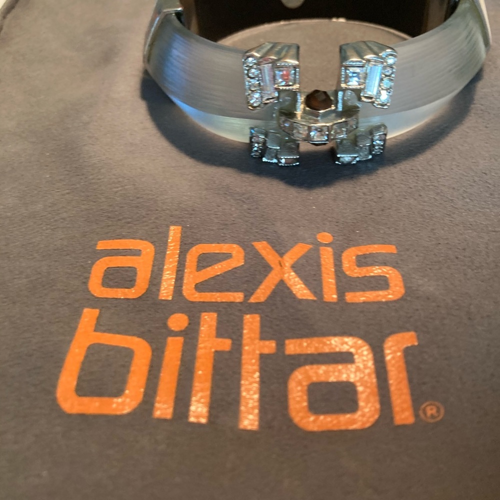 Alexis Bittar Rare bracelet rhinestone and lucite